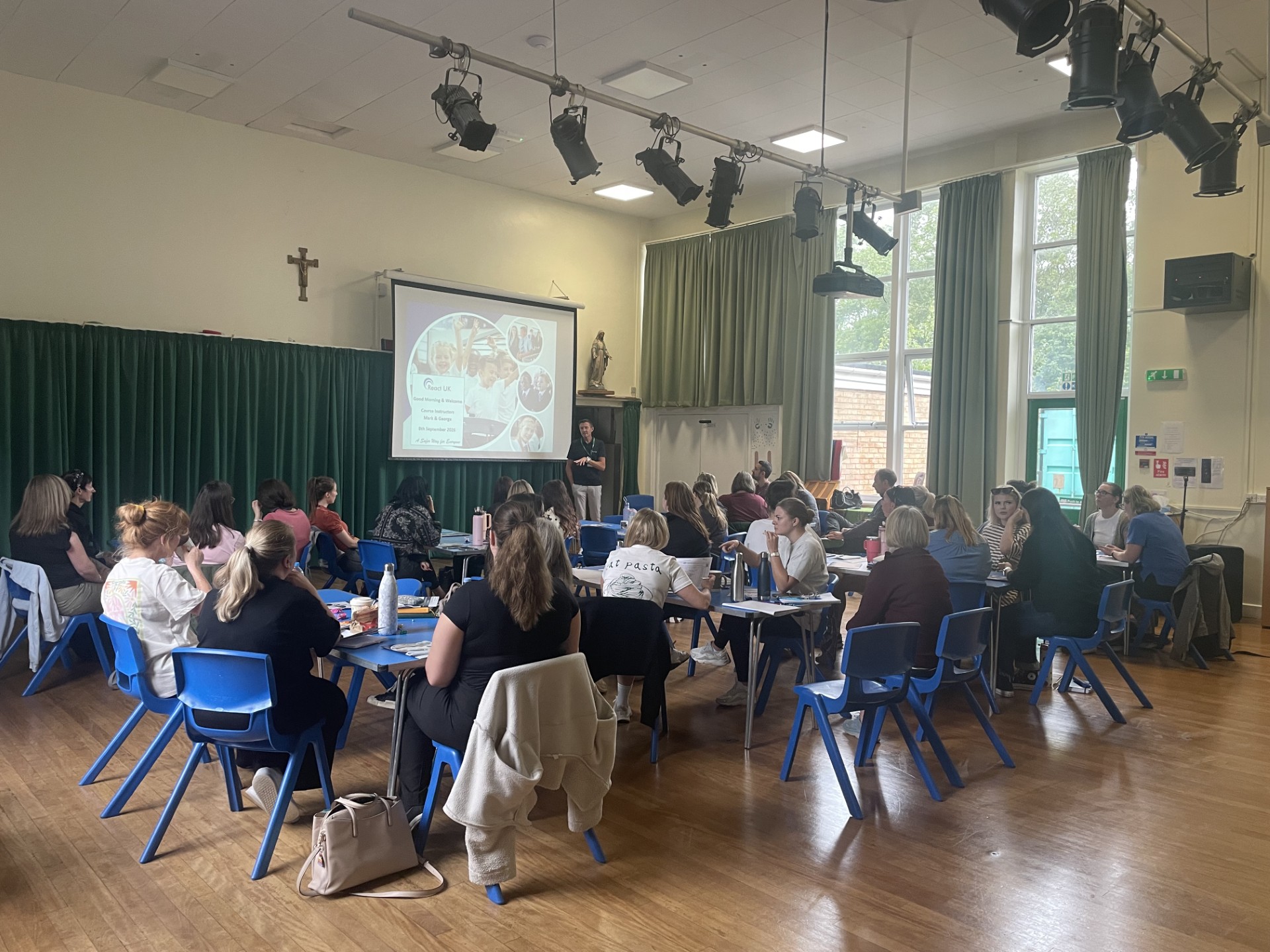 Valuable staff training from REACT UK